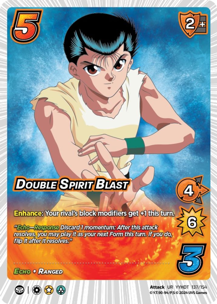 Double Spirit Blast, Foil, front