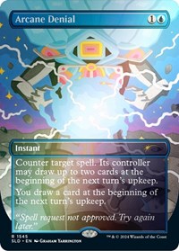 Arcane Denial (1545) (Rainbow Foil), Secret Lair Drop Series