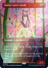 Simian Spirit Guide (Rainbow Foil), Secret Lair Drop Series