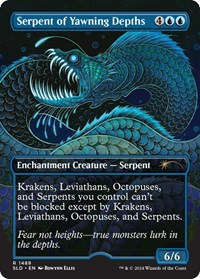 Serpent of Yawning Depths, Secret Lair Drop Series