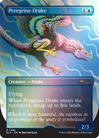 Peregrine Drake (Rainbow Foil), Secret Lair Drop Series