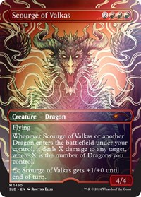 Scourge of Valkas (Rainbow Foil), Secret Lair Drop Series