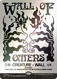 Wall of Omens (Rainbow Foil), Secret Lair Drop Series