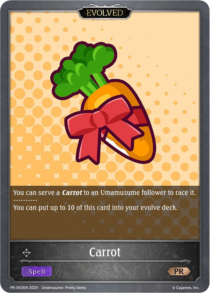 Carrot (Evolved), Standard, front