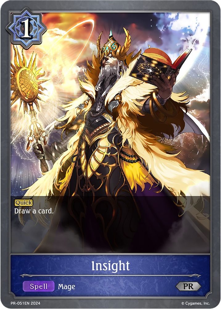 Insight, Standard, front