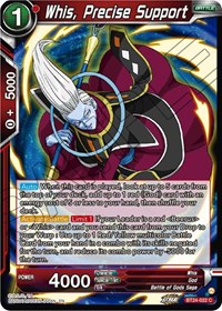 Whis, Precise Support