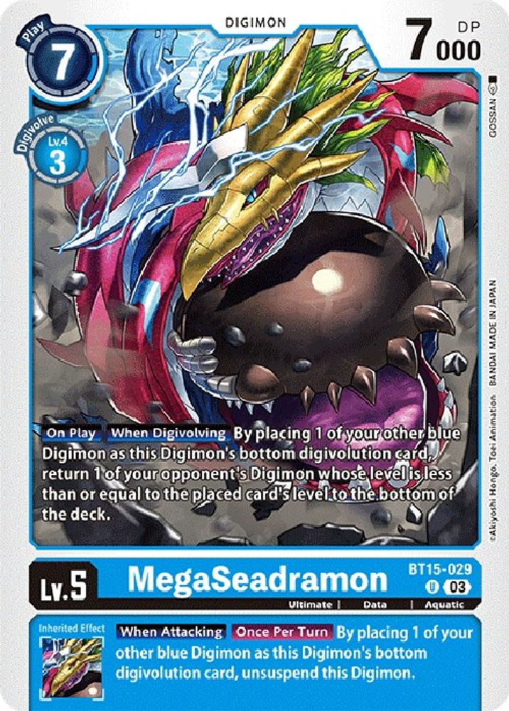 MegaSeadramon, Standard, front