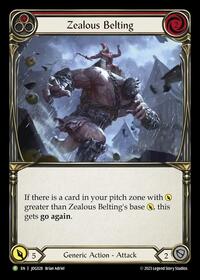 Zealous Belting (Red) - JDG028
