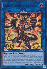 Darkness Metal, the Dragon of Dark Steel