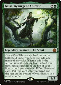 Nissa, Resurgent Animist, Promo Pack: Murders at Karlov Manor