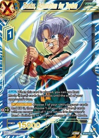 Trunks, Admiration for Tapion