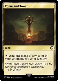Command Tower (Surge Foil), Universes Beyond: Fallout