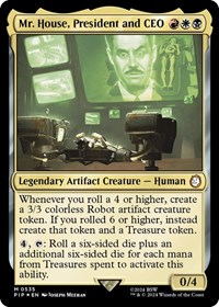 Mr. House, President and CEO (Surge Foil), Universes Beyond: Fallout