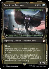 The Wise Mothman (Showcase) (Surge Foil), Universes Beyond: Fallout