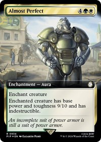 Almost Perfect (Extended Art) (Surge Foil), Universes Beyond: Fallout