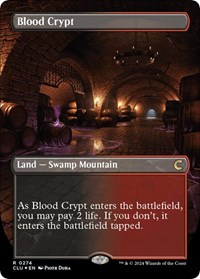 Blood Crypt (Borderless), Ravnica: Clue Edition