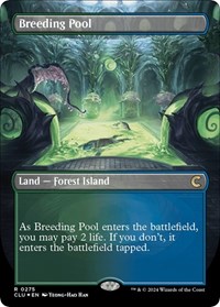 Breeding Pool (Borderless), Ravnica: Clue Edition