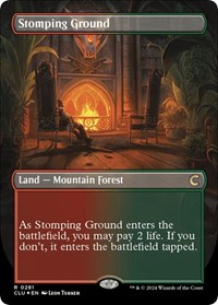 Stomping Ground (Borderless), Ravnica: Clue Edition