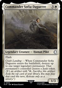 Commander Sofia Daguerre, Universes Beyond: Fallout