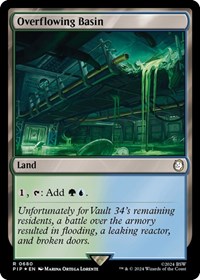 Overflowing Basin (Surge Foil), Universes Beyond: Fallout