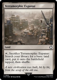Terramorphic Expanse (Surge Foil), Universes Beyond: Fallout