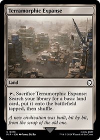 Terramorphic Expanse, Universes Beyond: Fallout