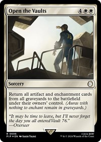 Open the Vaults (Surge Foil), Universes Beyond: Fallout