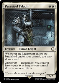 Puresteel Paladin, Universes Beyond: Fallout