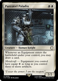 Puresteel Paladin (Surge Foil), Universes Beyond: Fallout