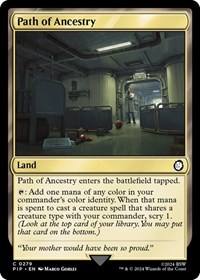 Path of Ancestry, Universes Beyond: Fallout