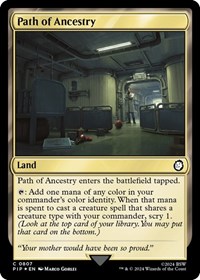 Path of Ancestry (Surge Foil), Universes Beyond: Fallout