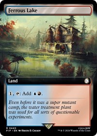 Ferrous Lake (Extended Art), Universes Beyond: Fallout