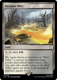Desolate Mire, Universes Beyond: Fallout