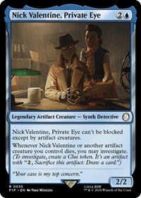 Nick Valentine, Private Eye, Universes Beyond: Fallout