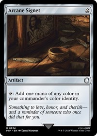 Arcane Signet, Universes Beyond: Fallout