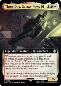 Three Dog, Galaxy News DJ (Extended Art), Universes Beyond: Fallout