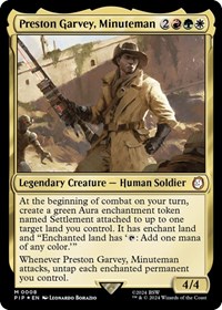 Preston Garvey, Minuteman, Universes Beyond: Fallout