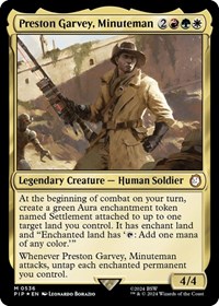 Preston Garvey, Minuteman (Surge Foil), Universes Beyond: Fallout