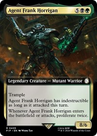 Agent Frank Horrigan (Extended Art), Universes Beyond: Fallout