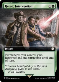 Heroic Intervention (Extended Art), Universes Beyond: Fallout