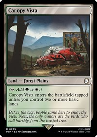 Canopy Vista, Universes Beyond: Fallout