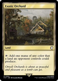 Exotic Orchard, Universes Beyond: Fallout