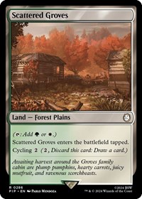Scattered Groves, Universes Beyond: Fallout