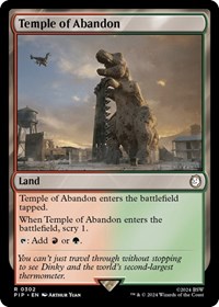 Temple of Abandon, Universes Beyond: Fallout