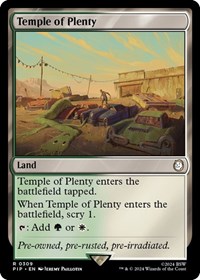 Temple of Plenty, Universes Beyond: Fallout
