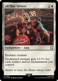 All That Glitters (Surge Foil), Universes Beyond: Fallout