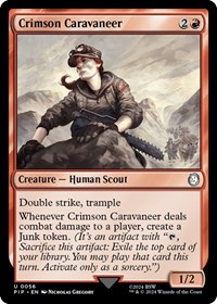 Crimson Caravaneer, Universes Beyond: Fallout