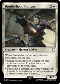 Brotherhood Outcast, Universes Beyond: Fallout