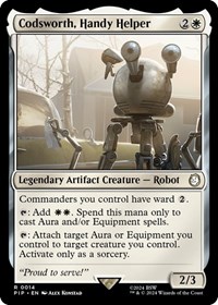 Codsworth, Handy Helper, Universes Beyond: Fallout