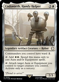 Codsworth, Handy Helper (Surge Foil), Universes Beyond: Fallout